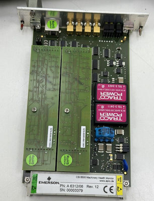 Emerson EPRO CSI 6500 A6312/06 Dual Channel Speed / Key Monitor
