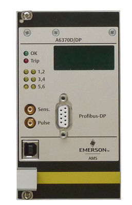Emerson EPRO CSI 6500 Series EPRO A6370D Overspeed Protection Monitor