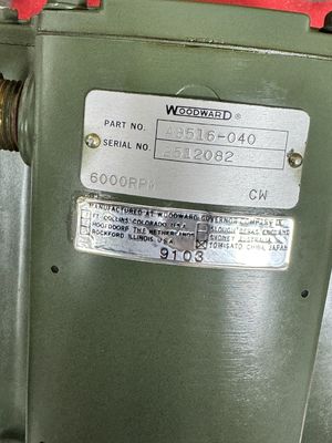 Woodward A8516-040 Governor 6000rpm Valve Actuator PLC Modules