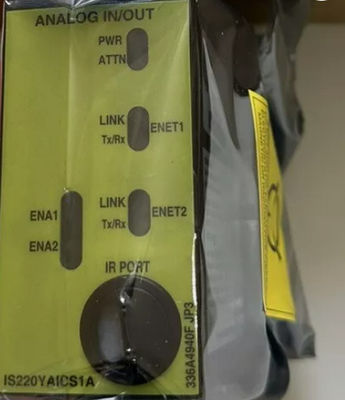 GE MARK VI IS220YAICS1A IO PACK ANALOG IN/OUT SIL