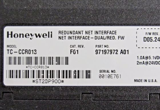 TC-CCR013 97197972 Honeywell Redundant Net Interface Module
