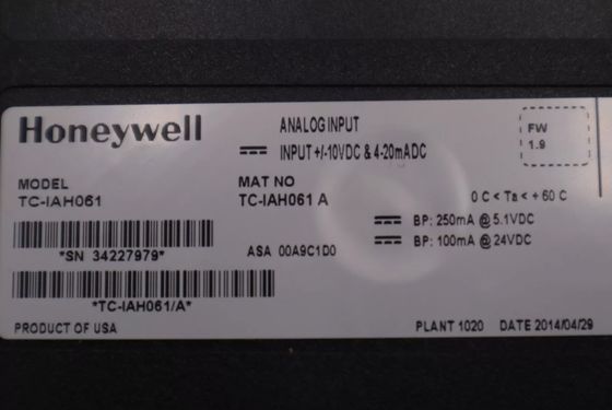 TC-IAH061 Honeywell Analog Input Module 51405039-176