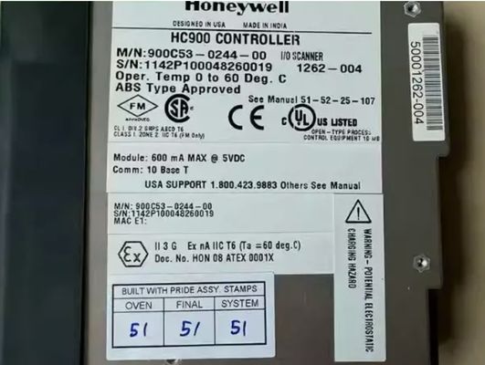 900C53-0244-00 Honeywell HC900 Controller Controller I/O Scanner