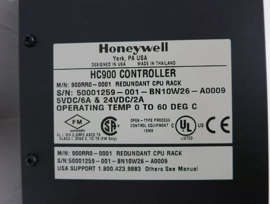 900RR0-0001 Honeywell HC900 Controller Redundant CPU Rack