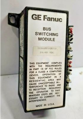 IC660BSM021 GE Genius I/O Bus Switching Module Net Length 250mm