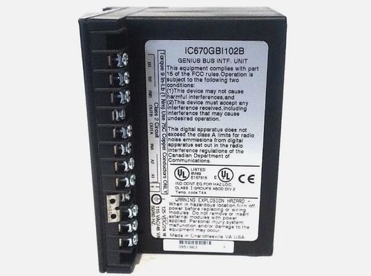 IC670GBI102 GE Genius Bus Interface Module  for Industrial