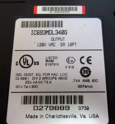 IC693MDL340 GE Input Module for Industrial Control Systems