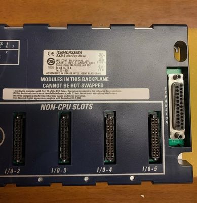IC694CHS398 GE Serial Expansion Backplane  50mm Net Width