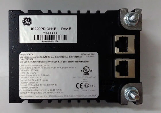 IS220PDIOH1B GE IO PACK, DISCRETE IO MODULE