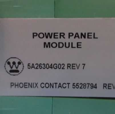 5A26304G02 Westinghouse Power Panel Module