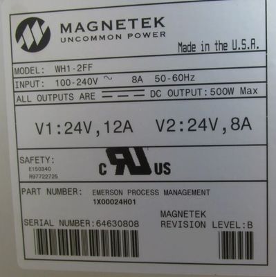 WH1-2FF Westinghouse Power Supply Module