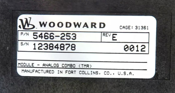 5466-253 WOODWARD Analog Combo Module