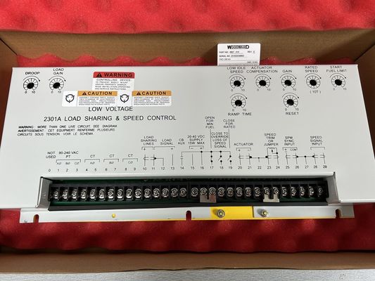 9907-018 Woodward Load Sharing And Speed Control