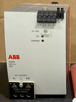 SD834 3BSC610067R1 ABB  Power Supply 20A Length 127 mm