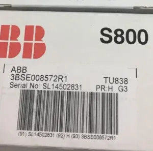 TU838 3BSE008572R1 ABB Extended MTU 50V 170mm Product Net Height