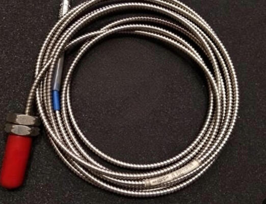 EPRO PR6424/012-010 Eddy Current Sensor with M18x1.5 Thread 5m Armored Cable and Lemon Connector