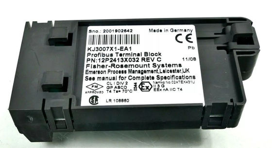 Emerson KJ3007X1-EA1 Profibus Terminal Block