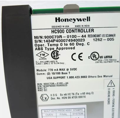 900C73R-0100-44 Honeywell HC900 Controller Redundant I/O Scanner