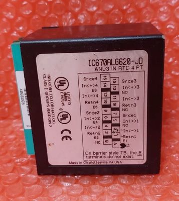IC670ALG620 GE RTD Analog Input Module for Precise Temperature Monitoring