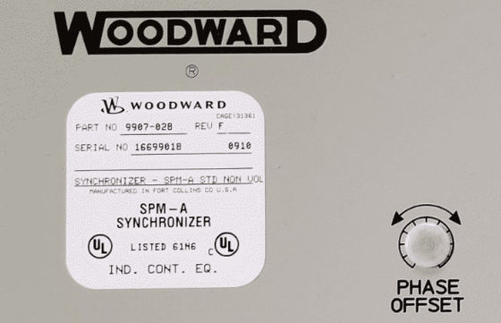 9907-028 Woodward SPM-A Synchronizer Lightweight