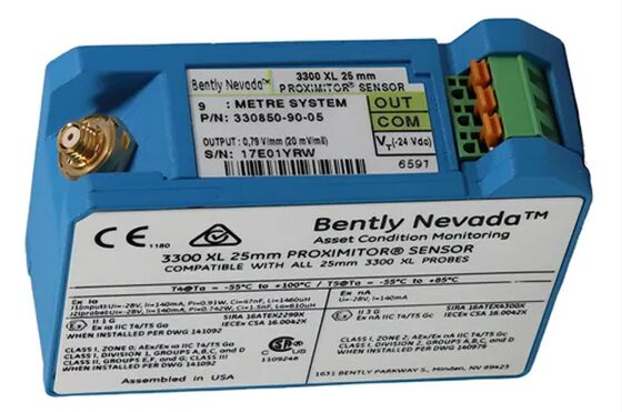 330850-90-05 Bently Nevada 3300 XL 25 mm Proximitor Sensor with Slim Design and RFI/EMI Immunity