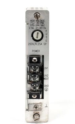 Bently Nevada 3500/15-01-01-00 125840-02  Low Voltage AC Power Input Module with Overload Protection